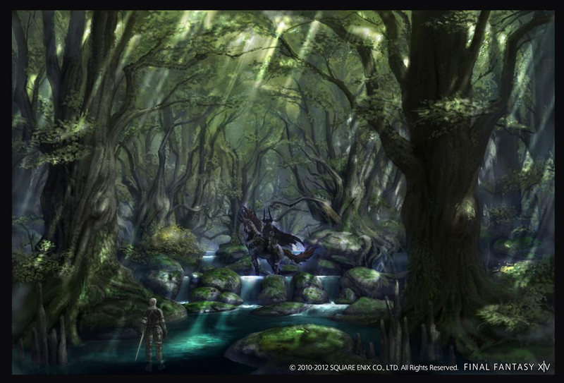 Illustration for article titled At Least Final Fantasy XIV's Art Isn't Drowning in Buttons